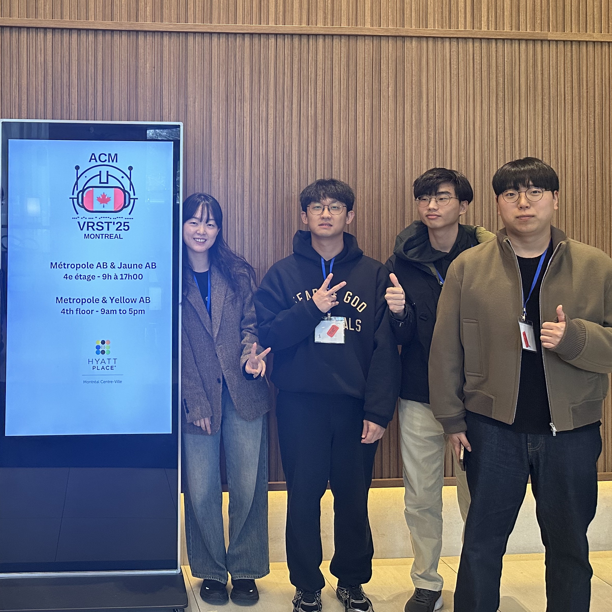 이명호 교수 연구실(XRL), BK21 우수 국제학술대회 ACM VRST 논문 2편 발표 대표이미지